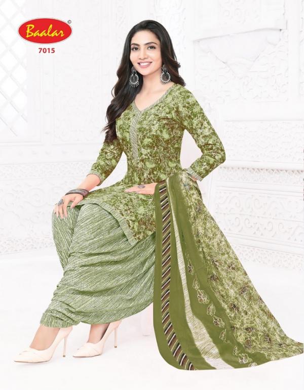 Baalar Crystal Patiyala Vol-7 – Dress Matarial